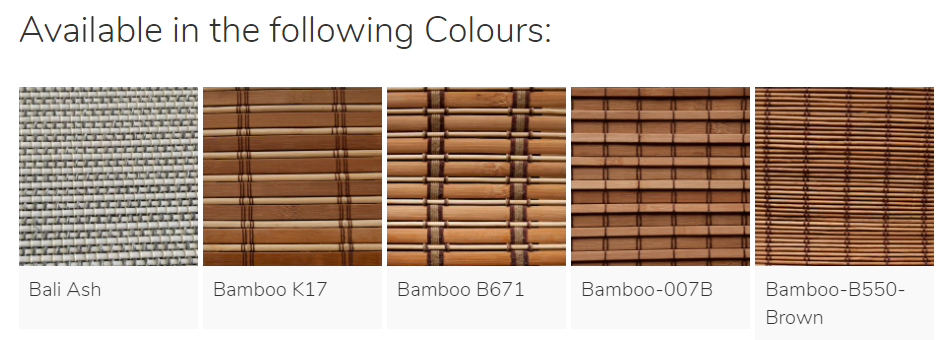 Bamboo Types